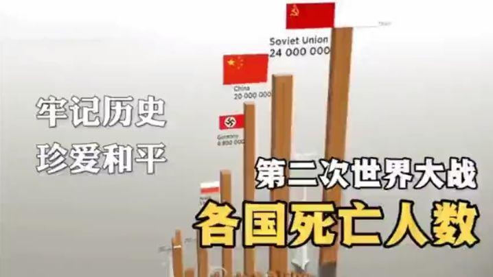 二战期间，各国死亡的士兵数量都是多少「数名中国人荷兰身亡的原因」 市场评述